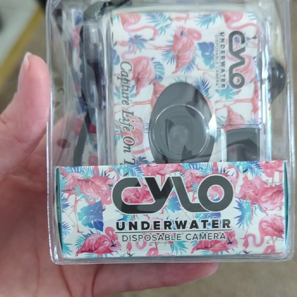 NEW Cylo Flamingo Print Underwater Camera
